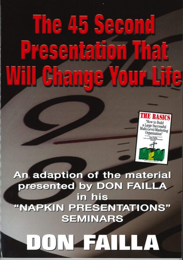 45 Second Presentation Book