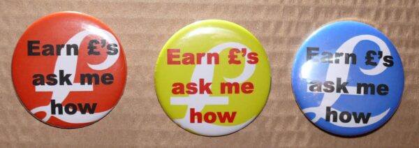 Earn Pounds Badge