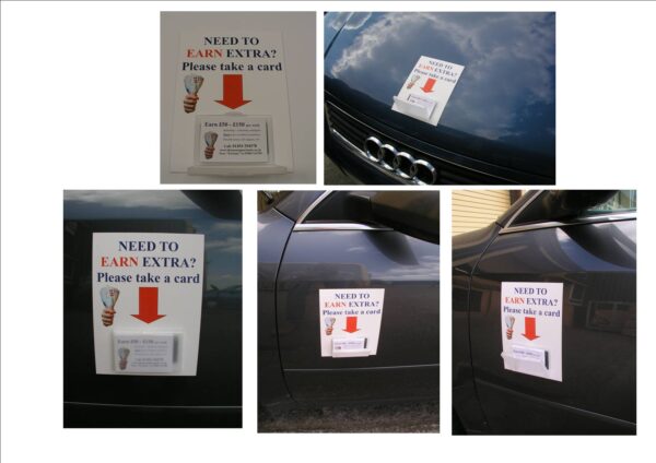Recruitment Magnetic Hot Pocket For Car - Van Etc