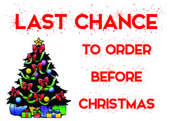 New A6 Size Last Chance To Order Inserts Qty 100